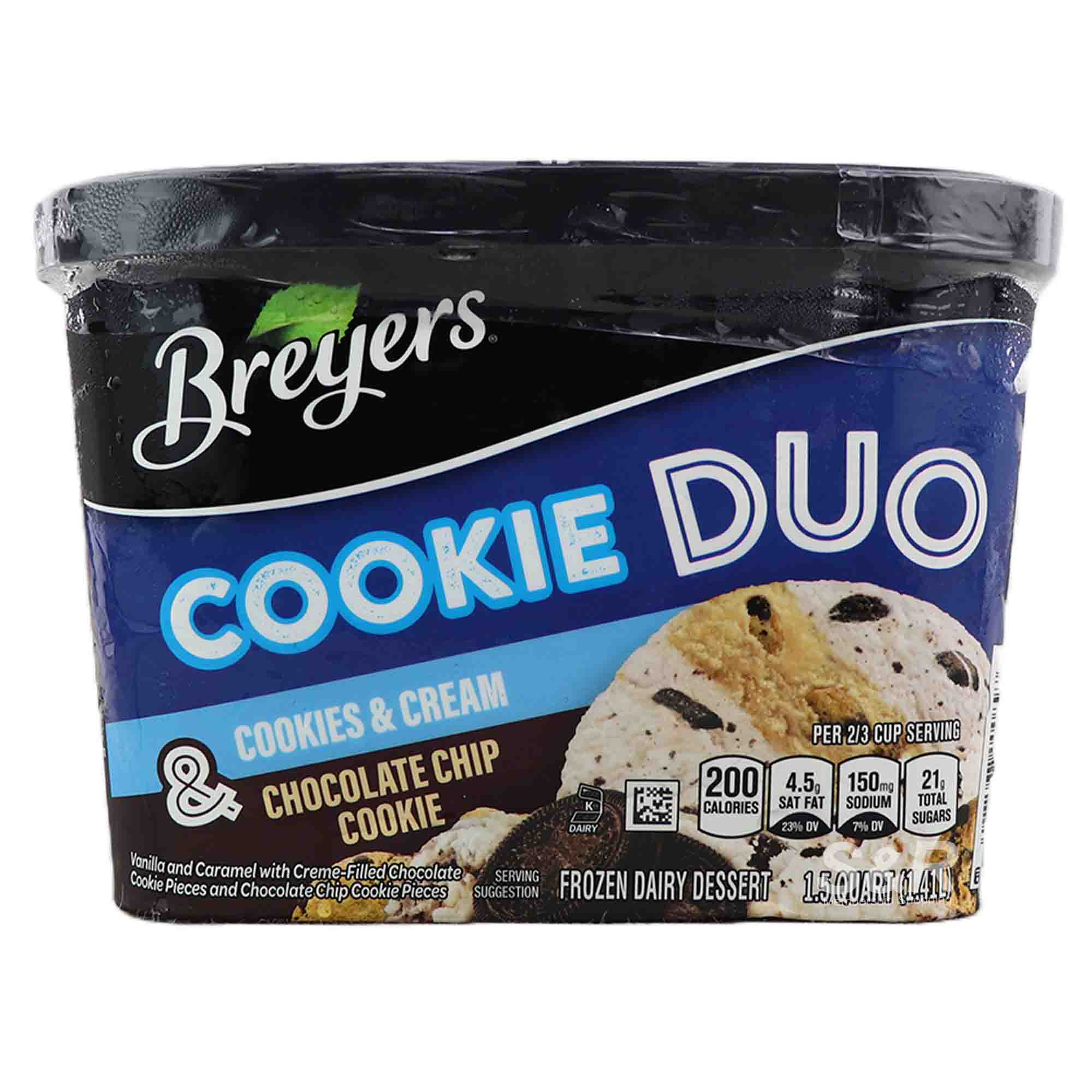 Breyers Cookie Duo Ice Cream 1.41L